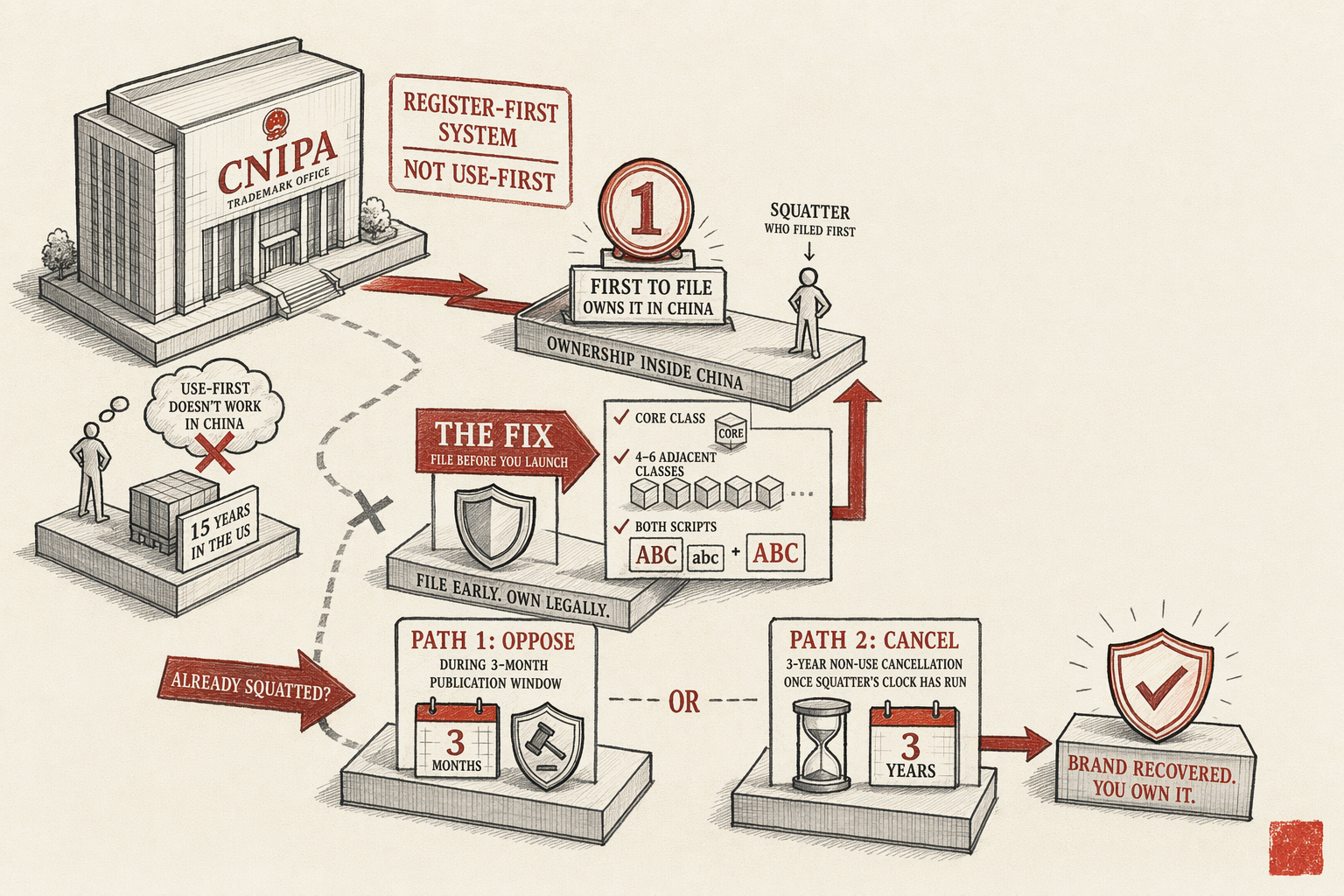 First-to-File Principle — overview illustration