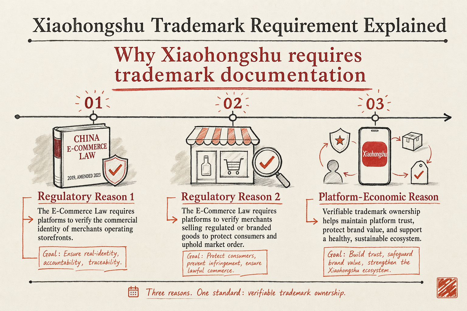Xiaohongshu Trademark Requirement Explained — key considerations illustration